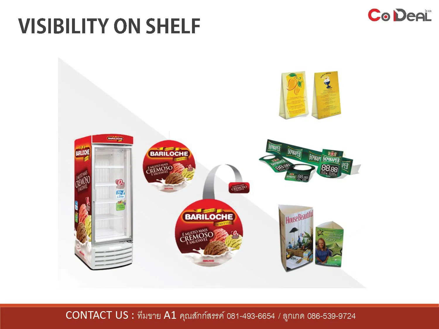 Visibility on Shelf 1